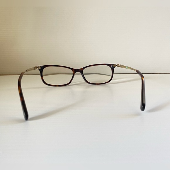 Coach Eyeglasses HC6110 Frame Dark Tortoise 5485 Size 50-16-140 Gold Accent Logo - Picture 6 of 13